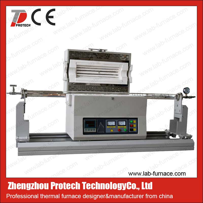 Sliding tube furnace