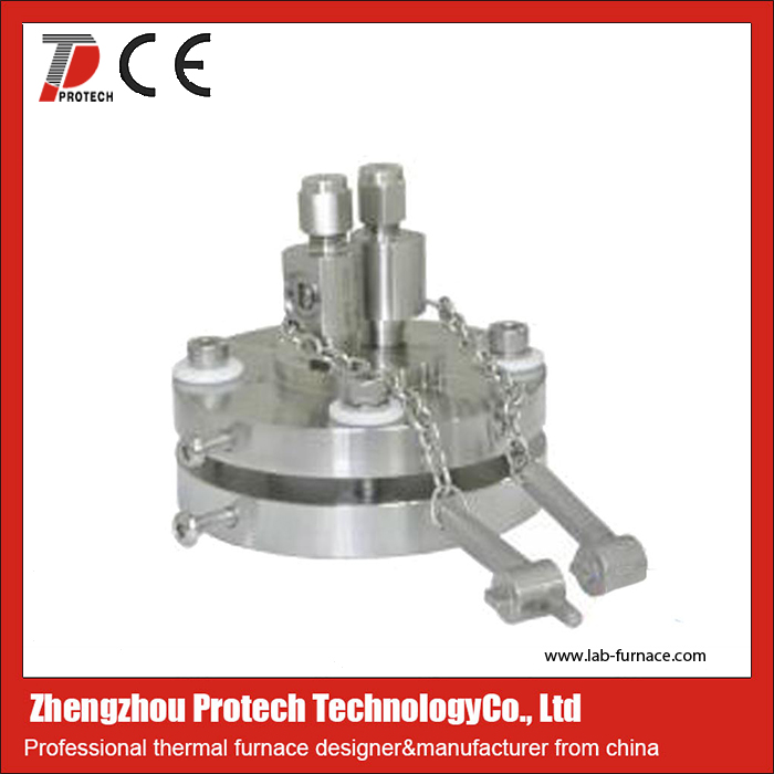 Split Test Cell for Lithium Air Battery Research: Optional Au Coating 