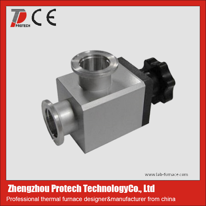 vacuum baffle valve