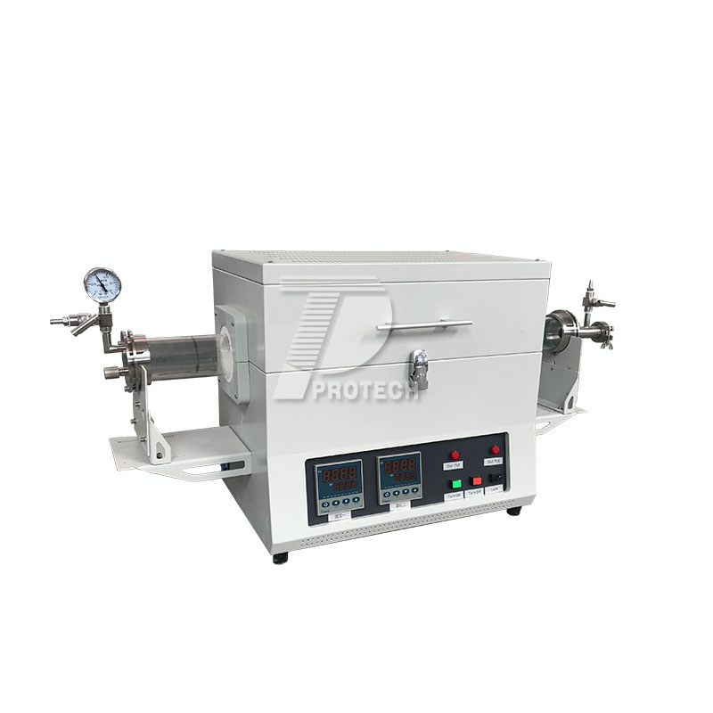 1200C dual temperature zone tube furnace