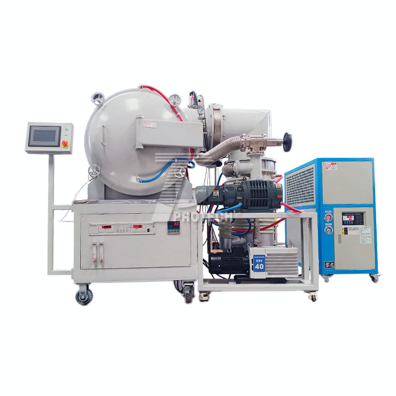 Touch screen high-temperature vacuum furnace