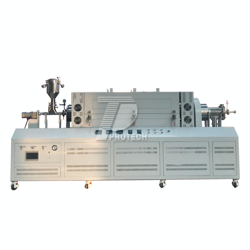 PT-TX1000-L150CK3W inclined rotary tube furnace