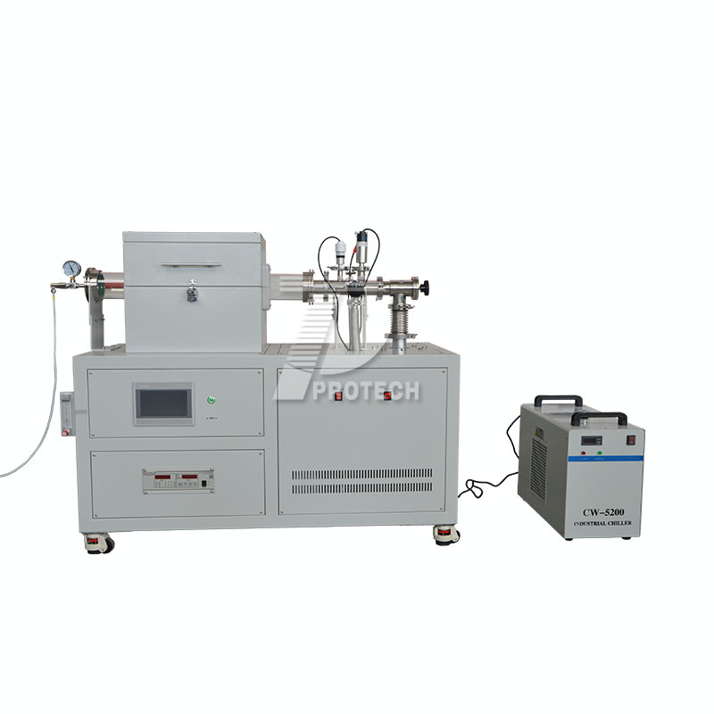 1100C CVD vacuum tube furnace