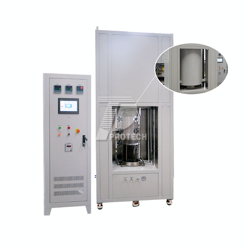 Tube type vertical lifting bell cover furnace
