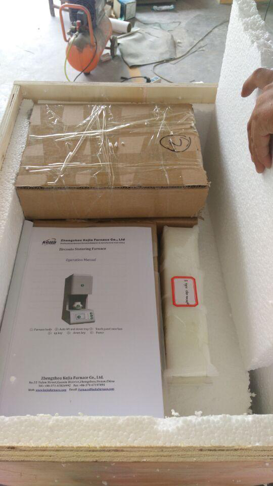 Lift Dental Sintering Furnace Shipments-6