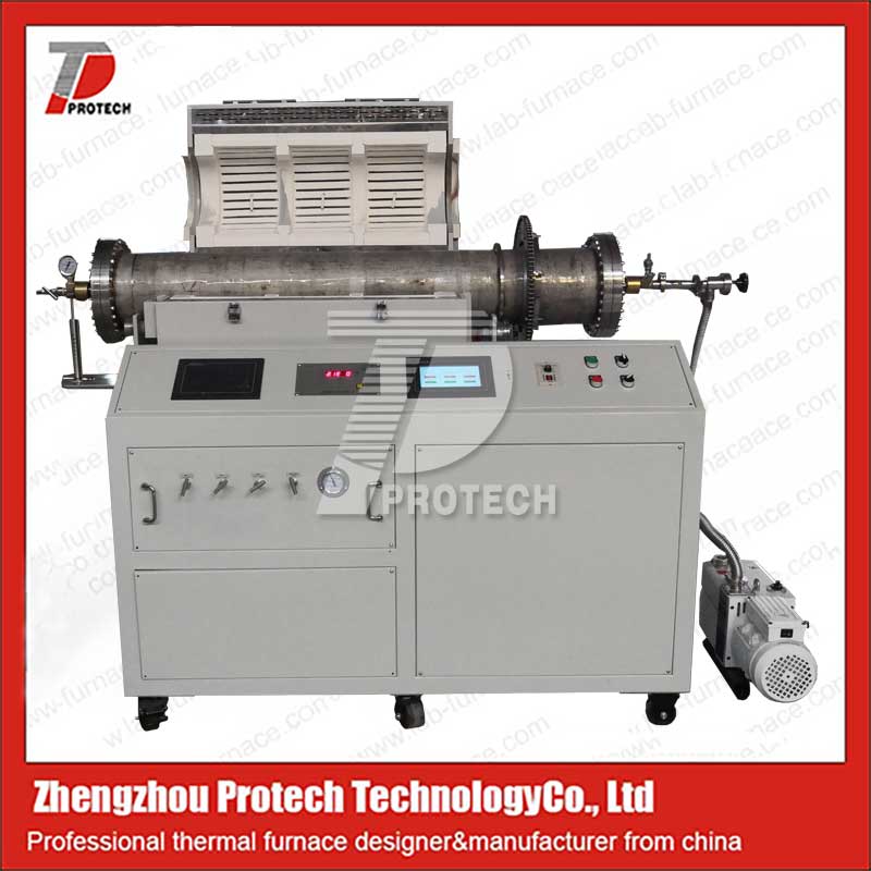 Multi temperature zone rotary tubular furnace