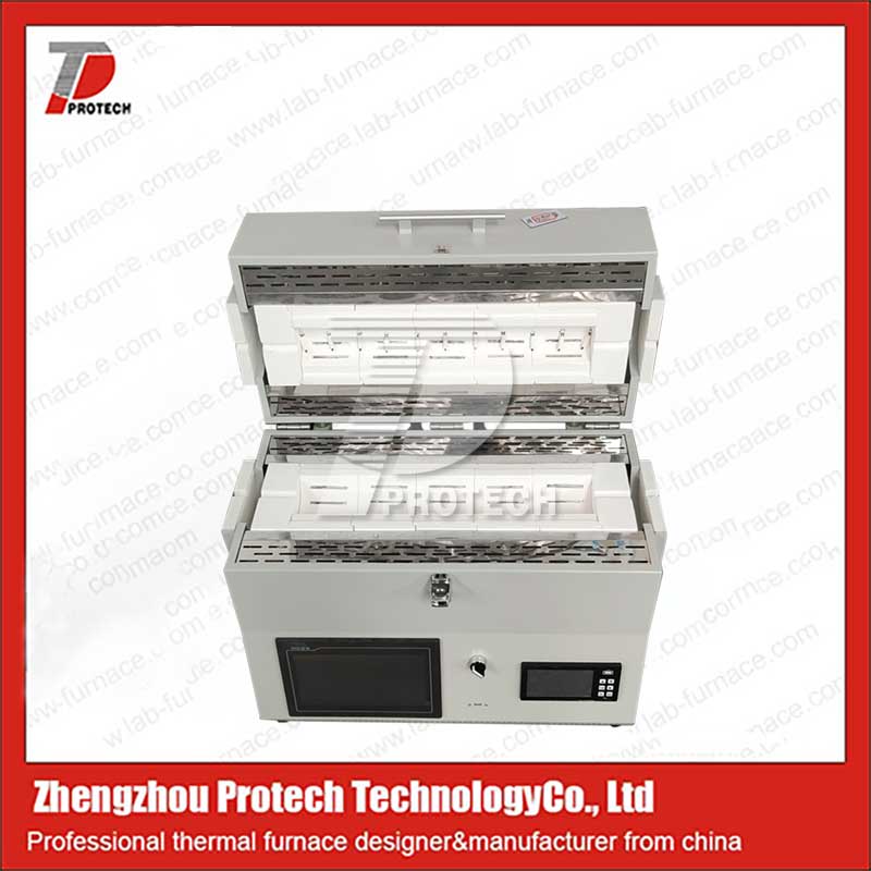 1200 Open touch screen tube furnace