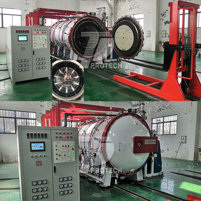 High temperature graphite vacuum sintering furnace