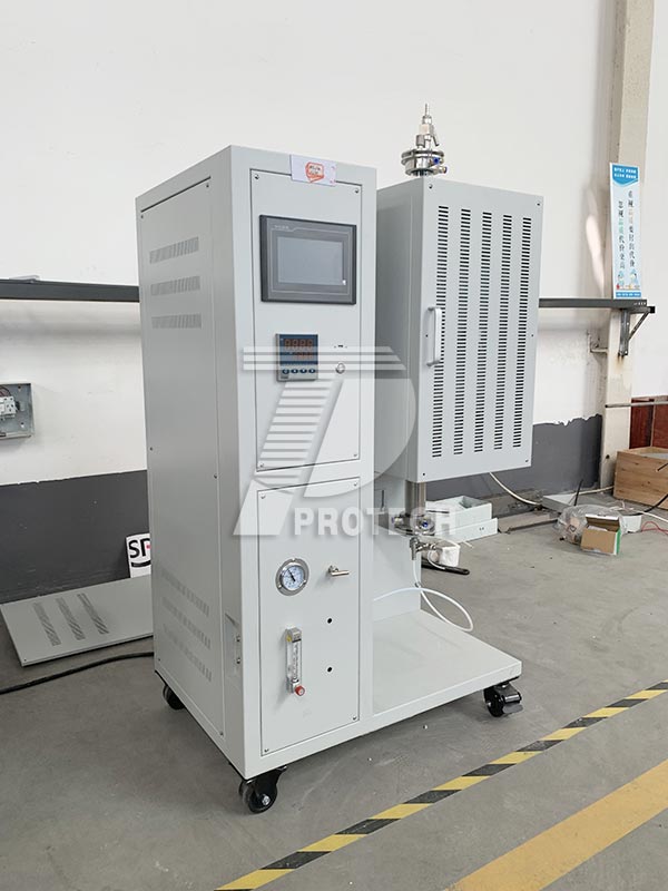 PT-T1400-V60 vulcanization bed vertical tube furnace