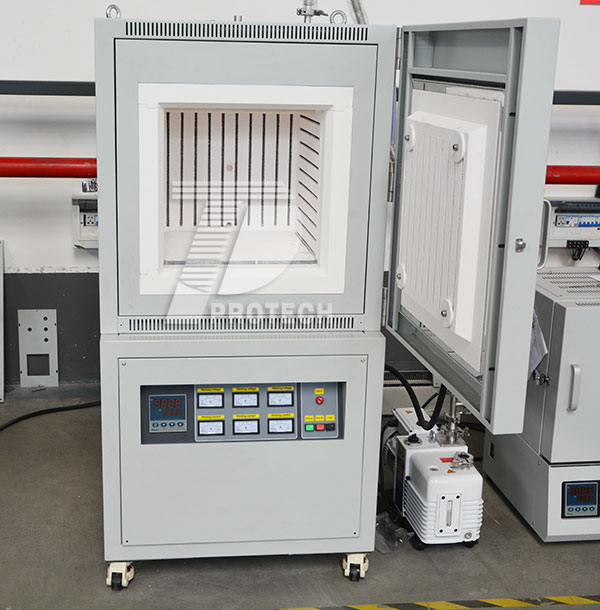 Actual photo of 1200 ℃ six sided heating box furnace