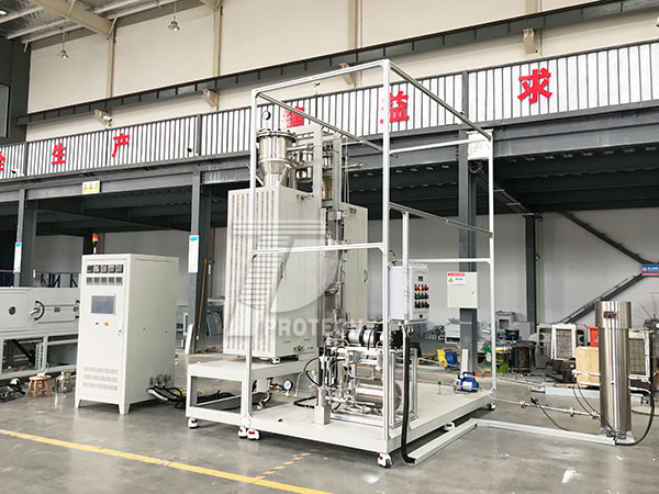 Industrial vertical tube furnace, mainly used for synthesis gas pyrolysis, fluidized bed, etc. (click on the picture to view product details)