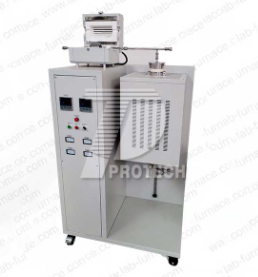Customized vertical tube furnace with preheating (click on the image to view product details)