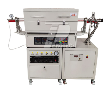 Multi temperature zone low vacuum CVD chemical vapor deposition furnace (click on the image to view product details)