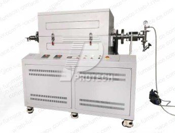 High temperature gradient experimental rotary tilting tube furnace (click on the picture to view product details)