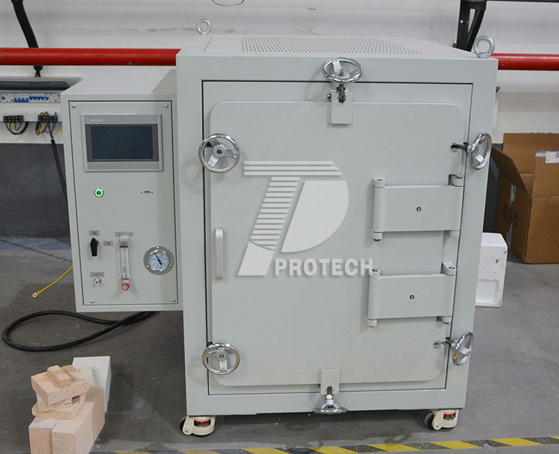 Small 1200  high-temperature atmosphere furnace