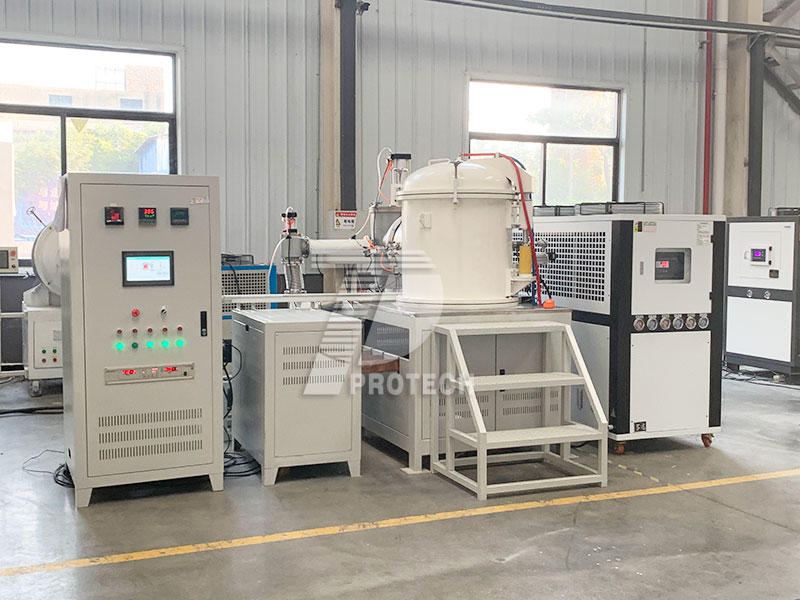 Customized vertical high-temperature graphite vacuum heat treatment furnace (click on the picture to view product details)