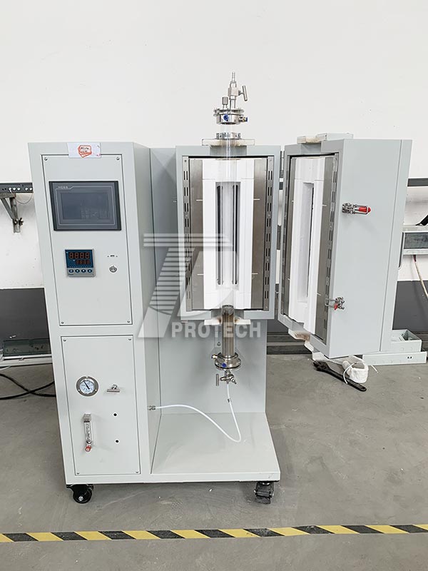 A commonly used experimental vertical tube furnace (click on the image to view product details) A commonly used experimental vertical tube furnace (click on the image to view product details)