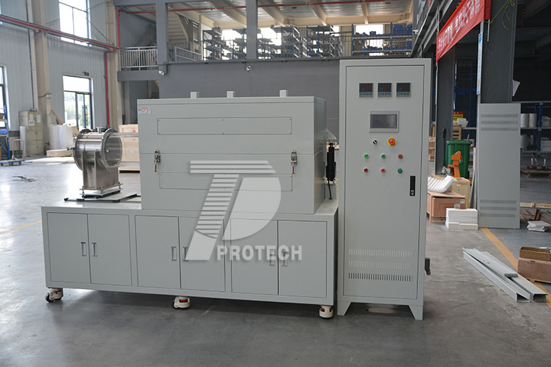 Large diameter air calcination tube furnace (click on the picture to view product details) Large diameter air calcination tube furnace (click on the picture to view product details)