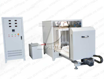 Industrial type box type trolley furnace that can be used for tempering (click on the picture to view product details)