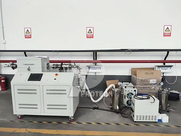 Customized 1200 degree rotary tube furnace (click on the image to view product details)