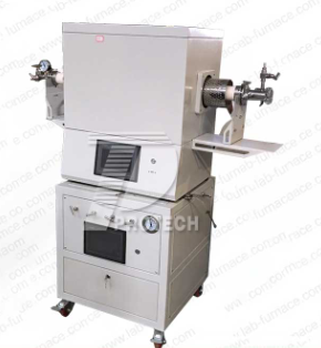 A small vacuum CVD tube furnace with a temperature of up to 1600 degrees (click on the picture to view product details)