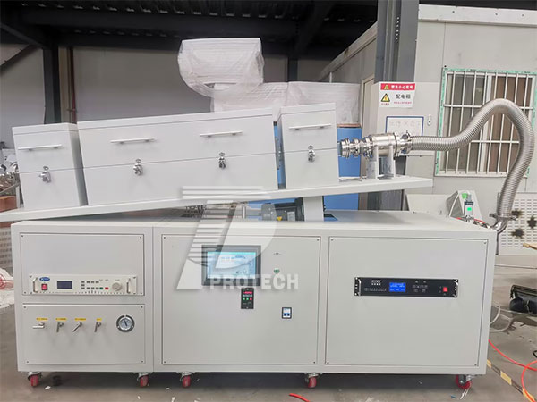 PECVD tube furnace that can rotate and tilt (click on the image to view product details)