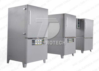 A commonly used 1400 degree muffle furnace (click on the image to view product details)