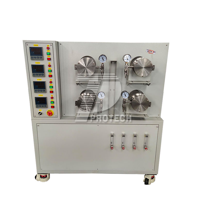 Customized four tube multi temperature zone tube furnace (click on the image to view product details)