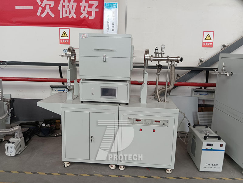 Customized high vacuum gas tube furnace (click on the image to view product details)